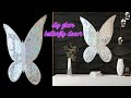 DIY glam butterfly decor | old CD craft | wall decoration idea | Craft Angel