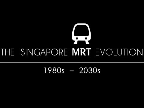 The Singapore MRT Evolution - 1980s to 2030s
