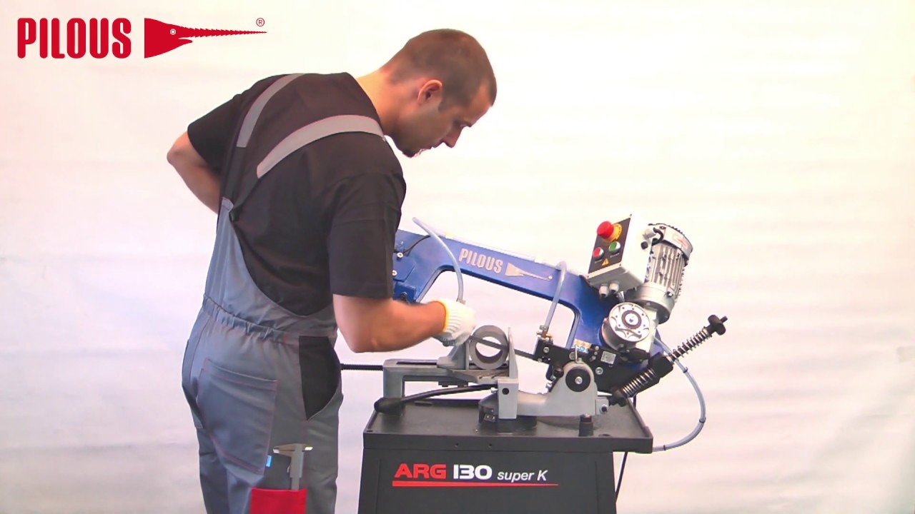 Bandsaw - pásová pila Pilous ARG 130 SUPER K