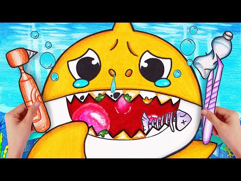 Видео: BABY SHARK Dental Care - канал Seegi