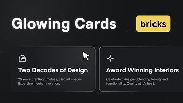 Cursor Hover Card JS Effect - Bricks Builder Tutorial