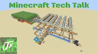 Minecraft Tech Talk: 1.14 Self Sustaining Mega Furnace Array