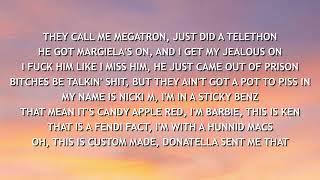 Nicki Minaj - MEGATRON ( LYRICS )