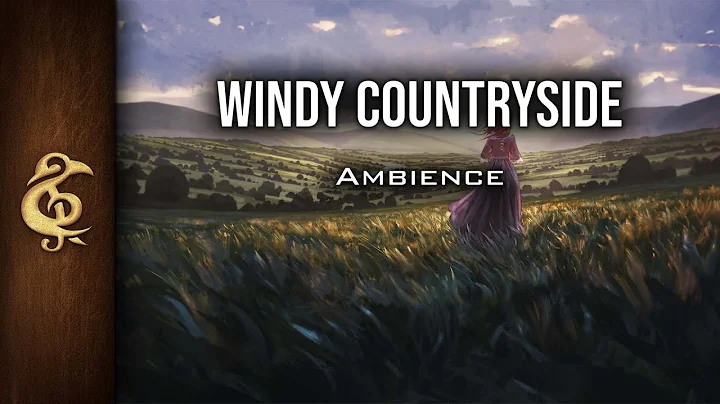 Windy Countryside | Nature ASMR Ambience | 1 Hour
