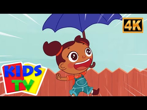 Great Little Ones Babies - 和雨伞一起玩耍的快乐时光 | 适合儿童观看的搞笑卡通视频