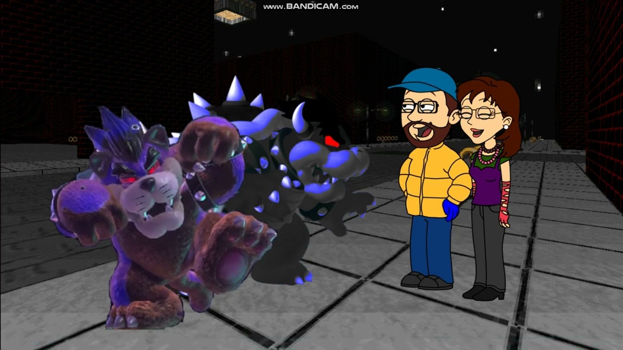 Dark Meowser & Dark Computer Bowser meet Stark845 & LizzySweets