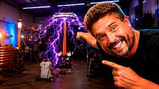 I MET A TESLA COIL! ⚡ We went to the Rota da Invenção Workshop