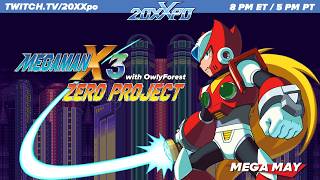 Mega Man X3: Zero Project - Zero 100% w/ OwlyForest - Mega May