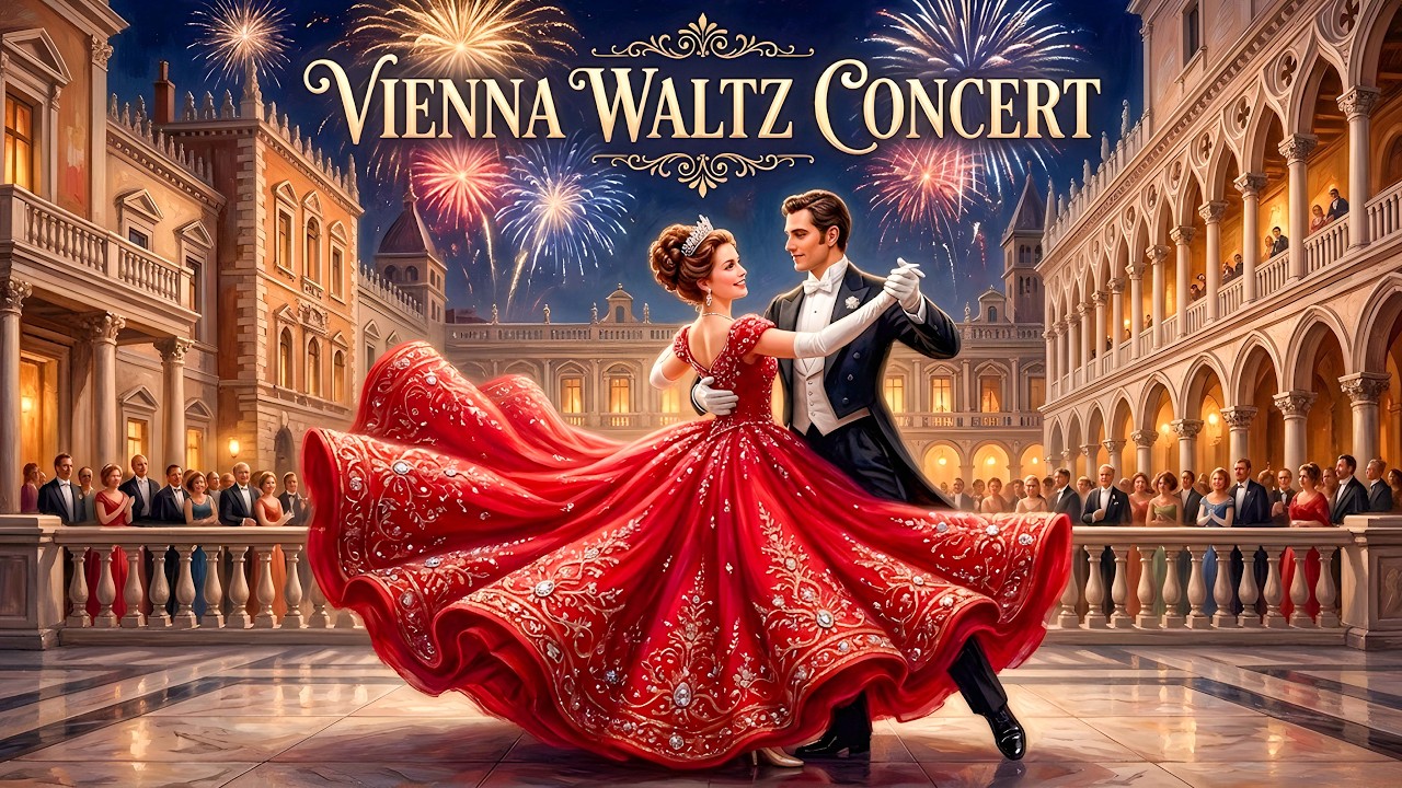 Vienna Waltz Concert 💃 Elegant Vienna Classics | The Best Waltzes & Polkas By Strauss 🍷🍷