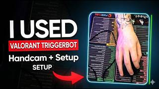 Trying Valorant Triggerbot In 2026 🎯  HAND CAM  (INSANE) !!!!