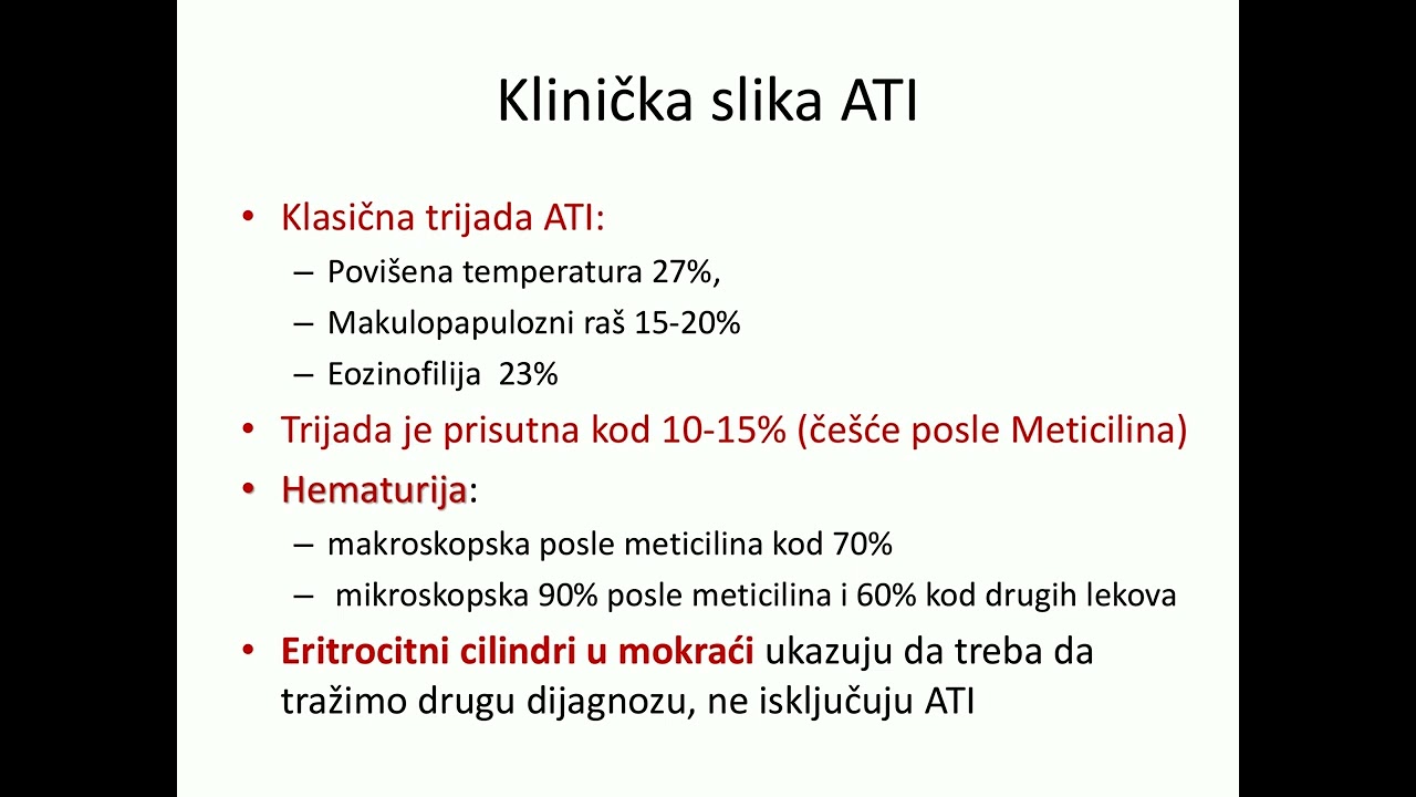 Tubulointersticijalne nefropatije prof dr Marina Savin   TUBULINTERSTICIJALNE