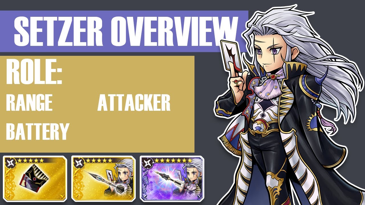 [DFFOO - GL]Setzer - Explained! - Freeze!! - YouTube