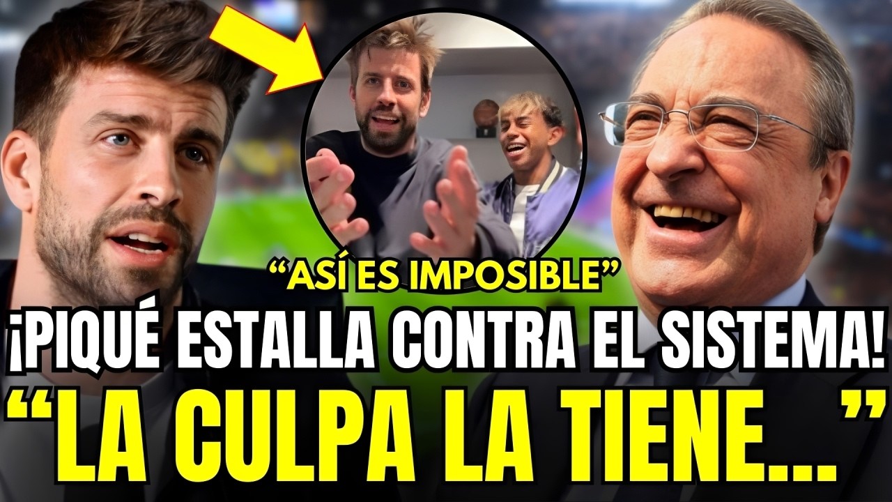 🚨 ESCÁNDALO TOTAL:  GERARD PIQUÉ ESTALLA CONTRA EL VAR, EL CTA Y FLORENTINO TRAS LOS ROBOS AL BARÇA