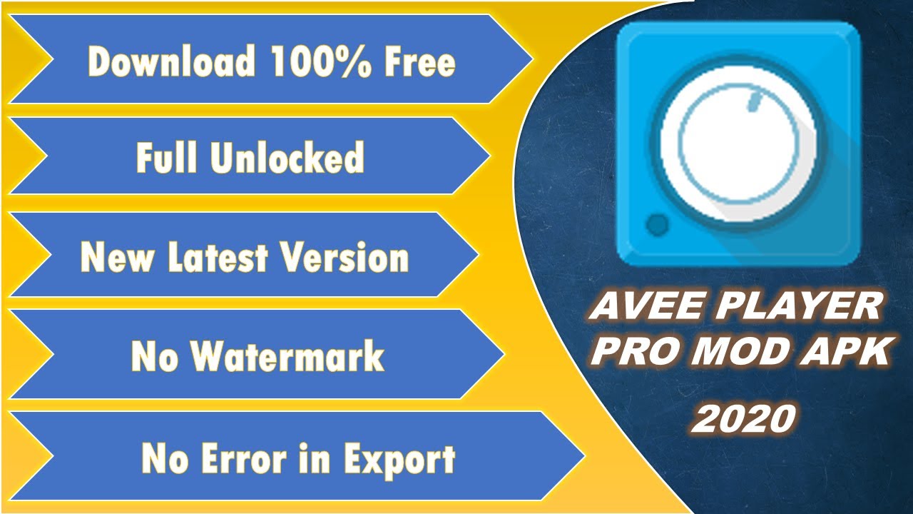 Avee Player PRO MOD Full Unlocked AVEE PLAYER PREMIUM MOD