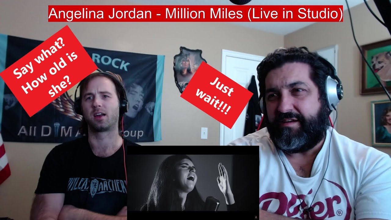 Angelina Jordan - Million Miles (Live in Studio) - Reaction with Mr. Burns