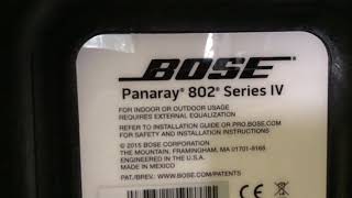 Loa Bose 802 series IV - Mexico