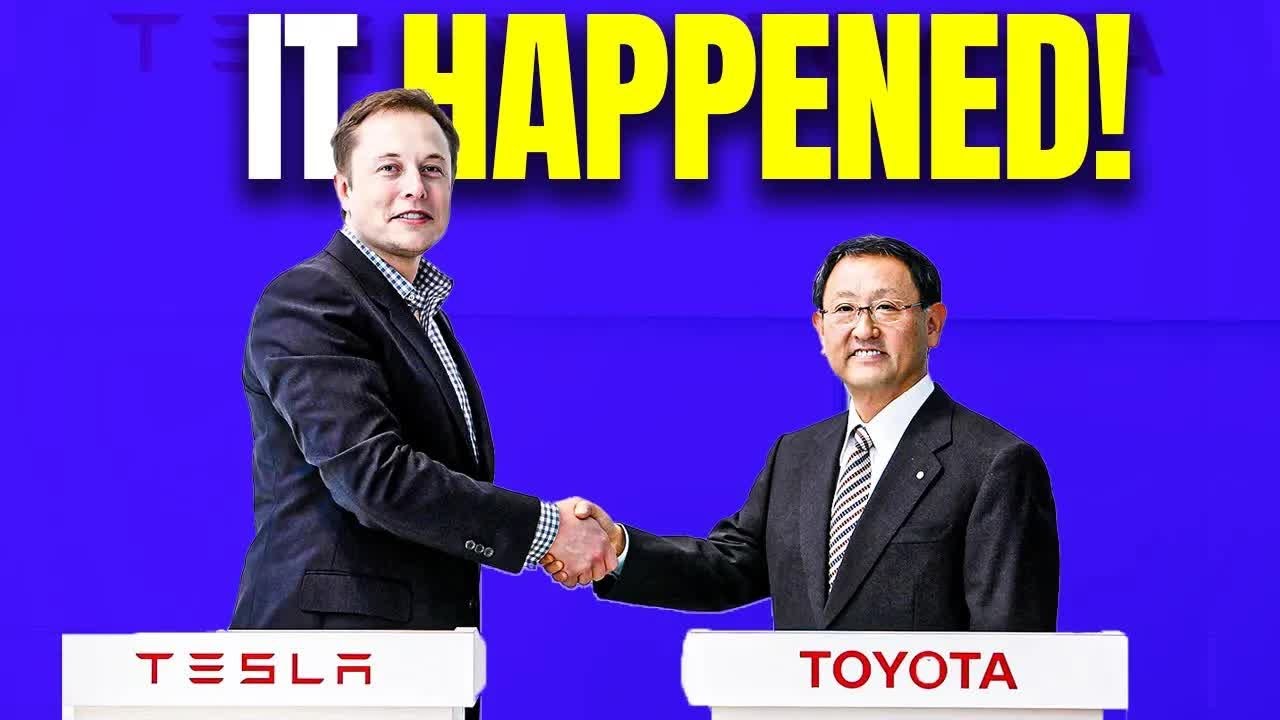 Tesla & Toyota INSANE New Partnership SHAKES The Entire EV Industry