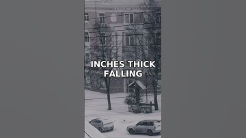 Giant snowflake fell in Montana.