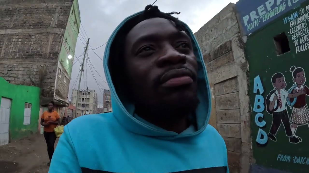 Morning walk to a TRAIN STATION