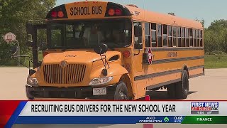 Recruiting school bus drivers