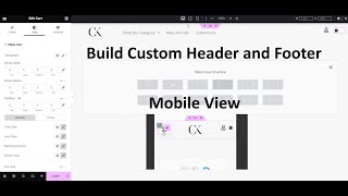 How to build custom header in wordpress | Mobile responsive header