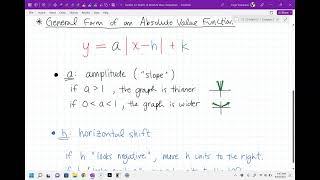 Section 2.5: Graphing Absolute Value Equations