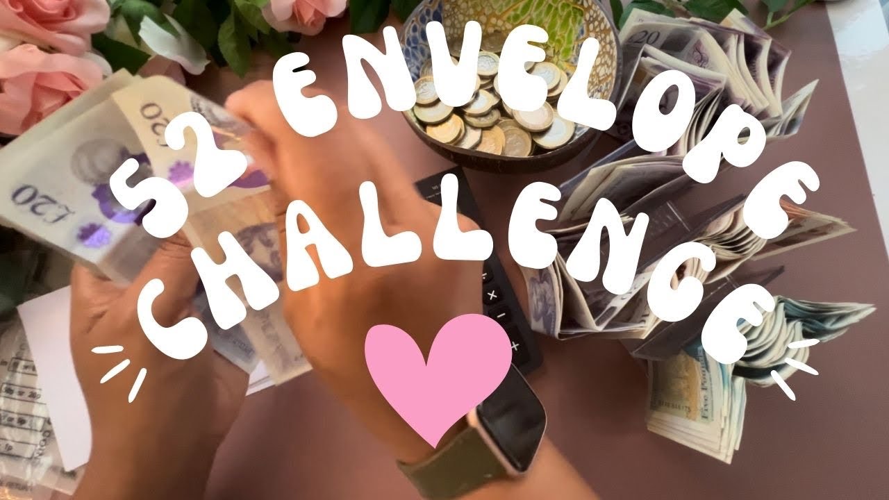 Complete 52 envelope challenge unstuffing 💷♥️