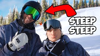 Skiing With The Man Himself