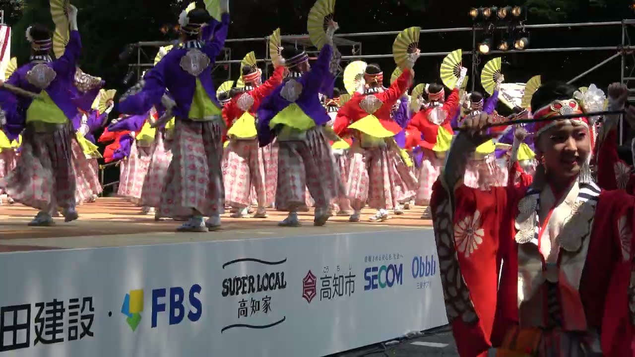 原宿表参道元気祭りスーパーよさこい２０２５　ほにや　神宮会館　～２０２５年８月２３日～