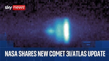 NASA shares new pictures of interstellar comet that zoomed past Mars last month