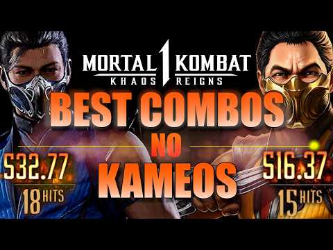 MK1: Best Combos Ranked for Every Character (No Kameo, One Bar, Meterless) | 2025 Edition