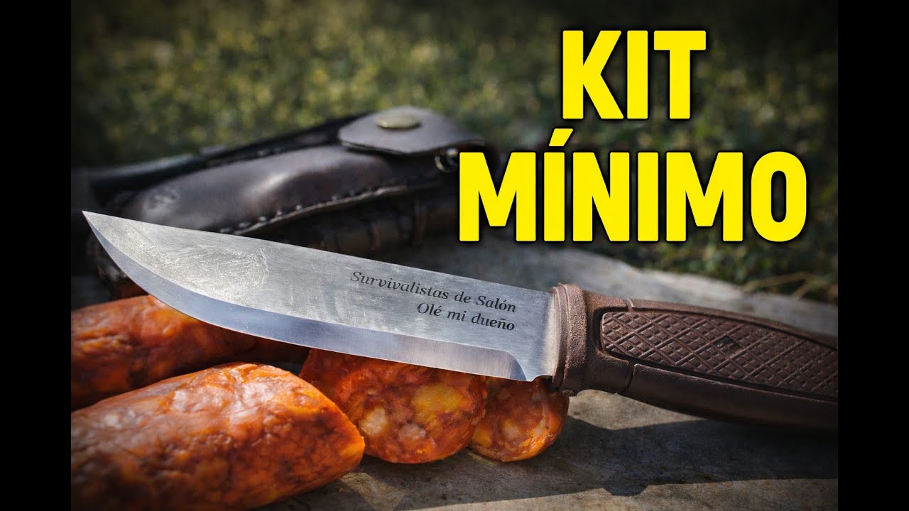 SDS | Salidas | Kit de cuchillo, parrilla ultraligera y reconocimiento de plantas del monte