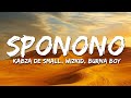 Kabza De Small Sponono Lyrics Ft Wizkid Burna Boy Cassper Nyovest Madumane mp3