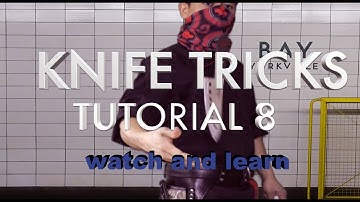 KNIFE TRICKS TUTORIALS 8, Teppanyaki Tricks Revealed and Tutorials