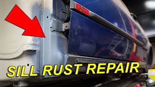 MK2 Golf Sill &amp; A-Post Welding Repair | Classic Car Restoration