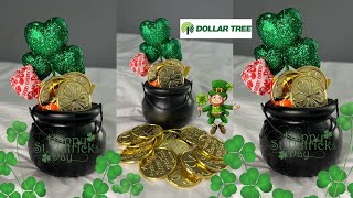 DIY ST. PATRICK’S DAY POT OF GOLD GOODIES | DOLLAR TREE DIY 2022 by Queen E 1,587 views 2 years ago 2 minutes, 29 seconds