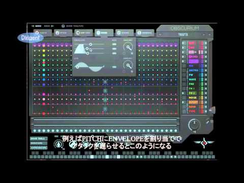 SugarBytes Obscurium AMP ENVとMODSメニュー解説
