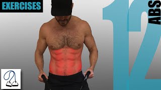 12 RESISTANCE BAND AB EXERCISES AND WHAT PART OF THE ABS THEY TARGET vol.2