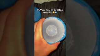 POV you have an ice eating addiction 😋🧊 screenshot 3