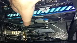 ASUS ROG STRIX 3080 3090 Fan Wobble