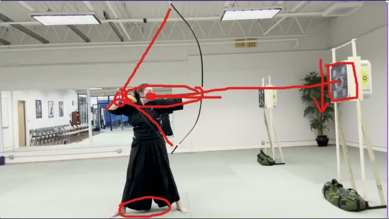 Kyudo (Japanese archery) online coaching session for beginners and  educational critique.