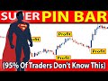🔴 "Giant Wicks" PIN BAR Trading Strategy | (Almost) Always Causes Reversals (100% Most Effective)