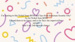 2 opinion change (READ THE DESCRIPTION)