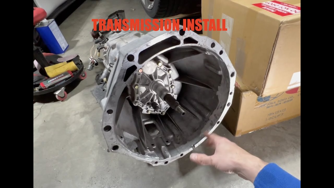 Manual Transmission install for Project Z32 Nissan 300ZX Twin Turbo