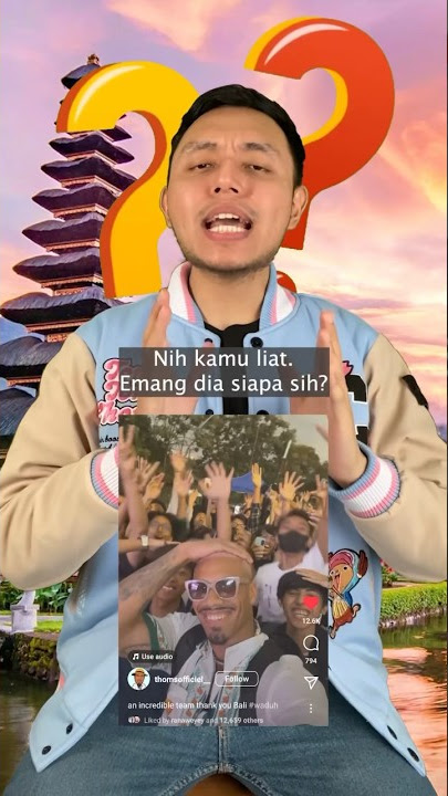 Mister WADUH dateng ke INDONESIA?! Rame banget fans nya! Emang dia siapa sih? #shorts