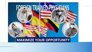 Attention International Medical Graduates & Foreign Trained Physicians  - RiteBridge is here for you