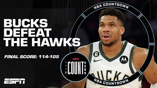 How did the Bucks beat the Hawks despite Giannis scoring 7 PTS? | NBA Countdown