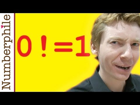 Zero Factorial - Numberphile
