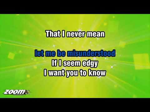 The Animals - Don't Let Me Be Misunderstood - Karaoke Version From Zoom Karaoke