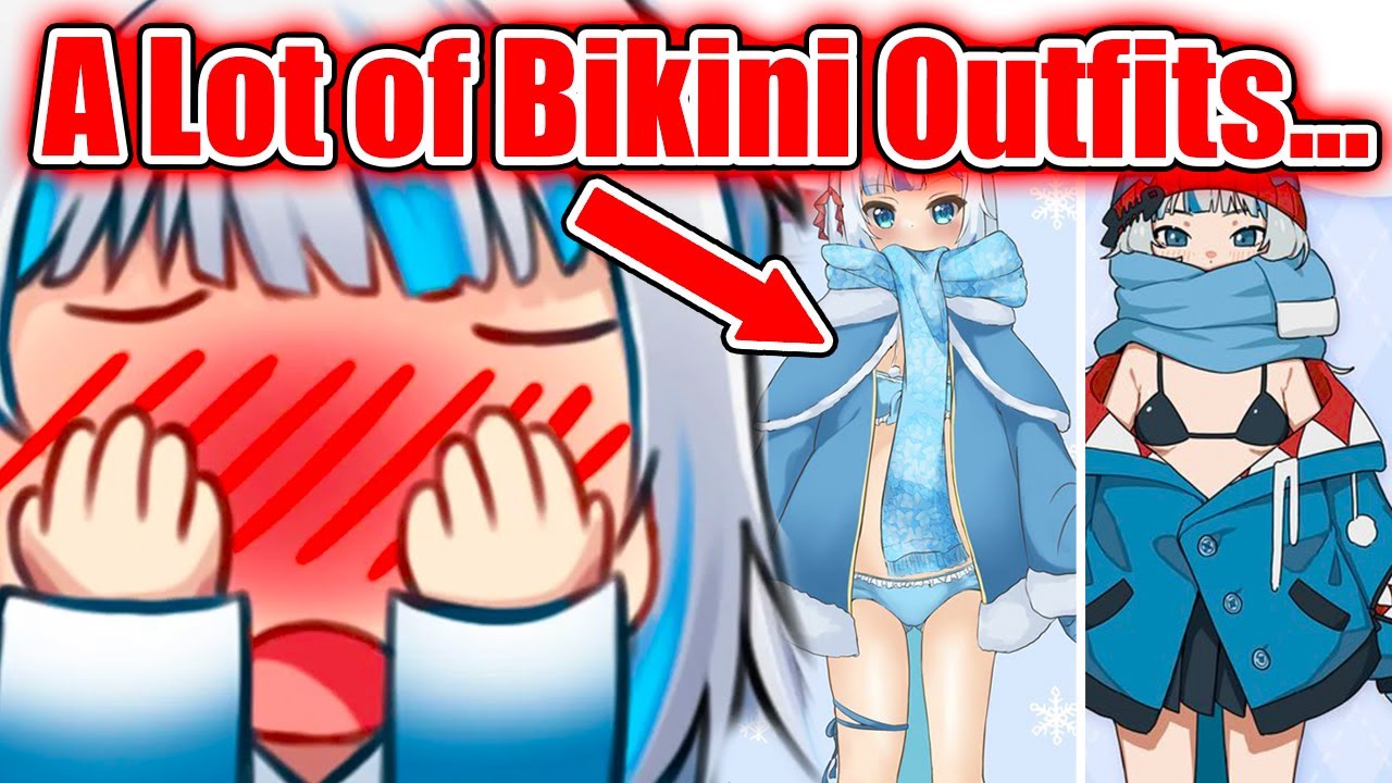 Gura Noticed That a Lot of Predictions About Her New Outfit Were Like This... 【Hololive EN】